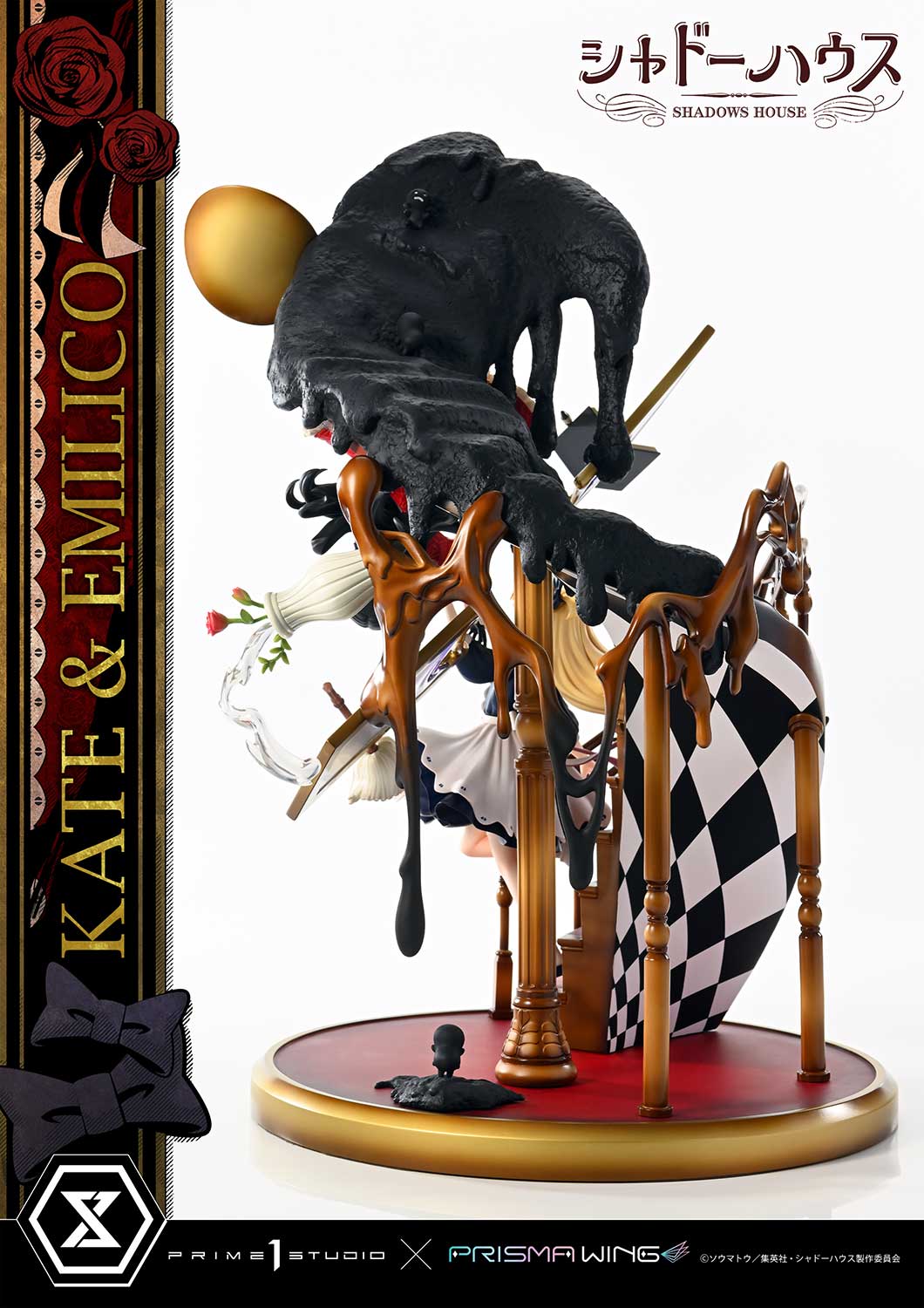 PRISMA WING Shadows House Kate &amp; Emilico 1/7 Scale Statue