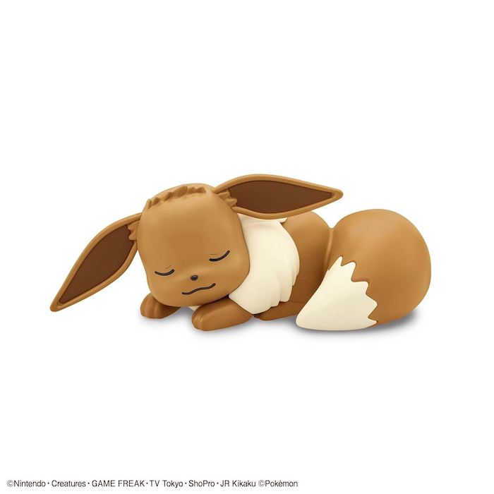 Pokemon Model Kit Quick!! 07 EEVEE (SLEEPING POSE) | 4573102619372