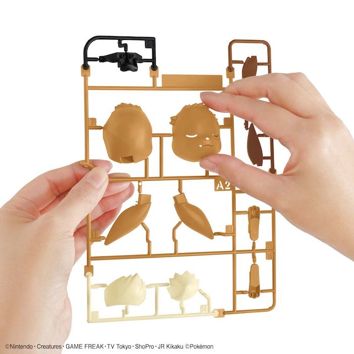 Pokemon Model Kit Quick!! 07 EEVEE (SLEEPING POSE) | 4573102619372