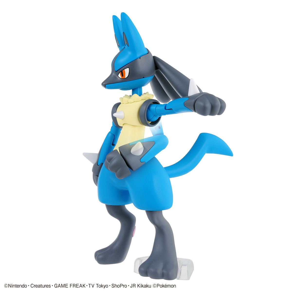 BANDAI Hobby POKEMON MODEL KIT RIOLU & LUCARIO