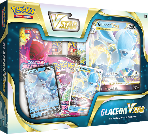Pokemon Glaceon Vstar Special Collection Box