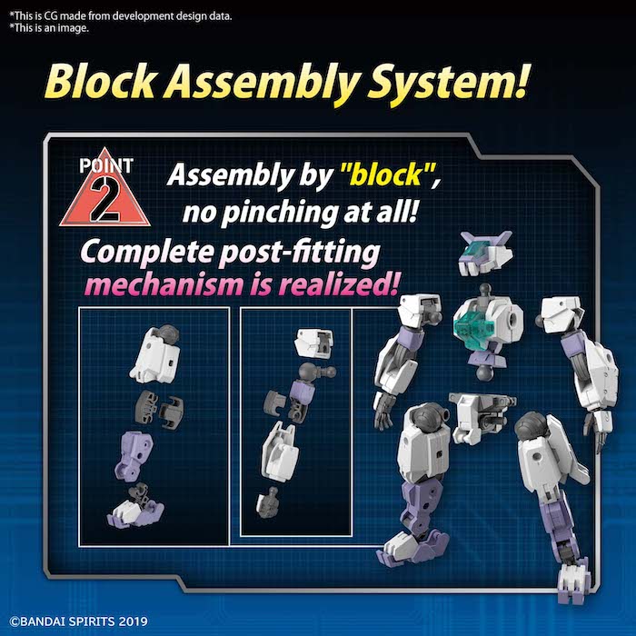 BANDAI Hobby 30MM 1/144 eEXM-S01U FORESTIERI 01