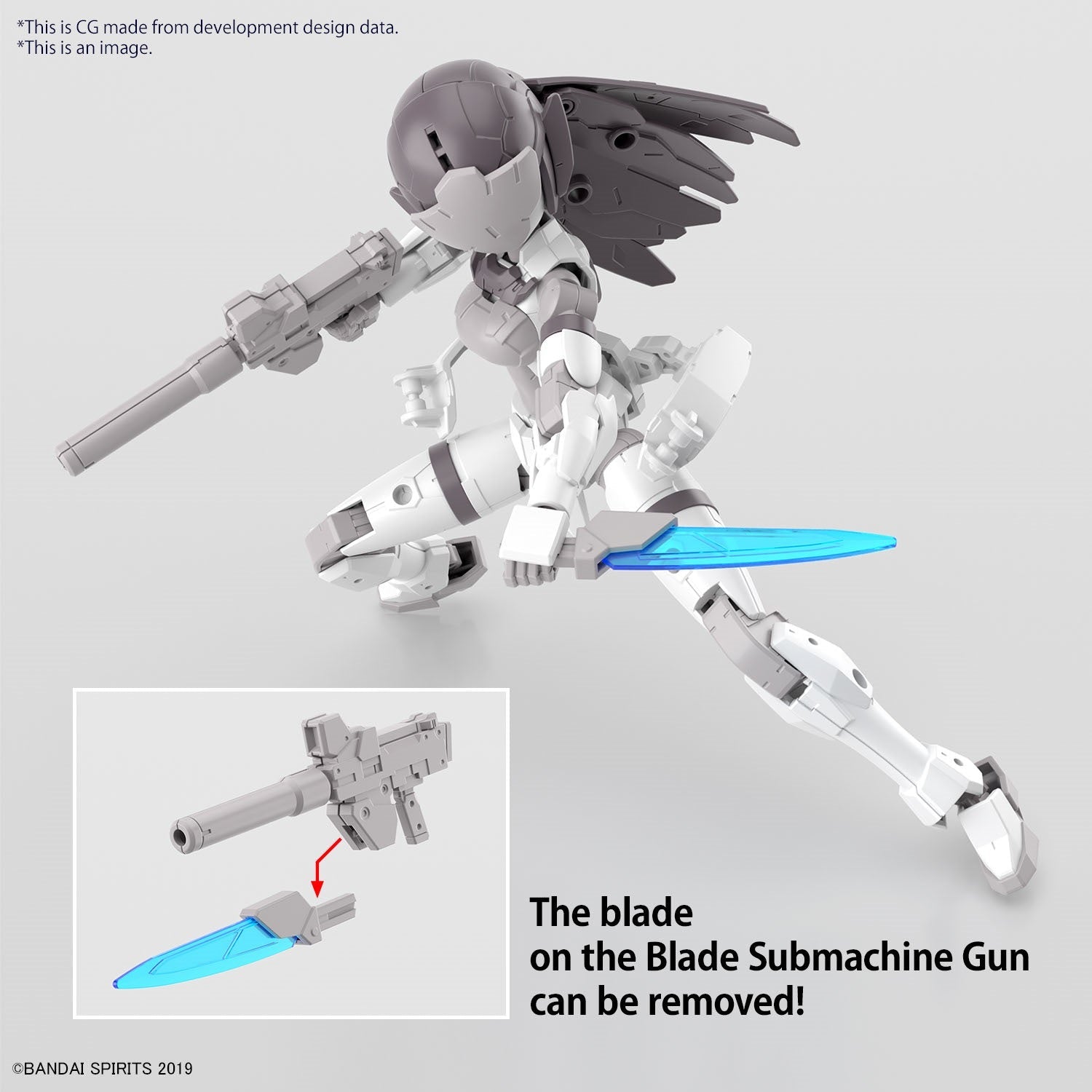 BANDAI Hobby 30MM 1/144 EXM-H15C ACERBY (TYPE-C)