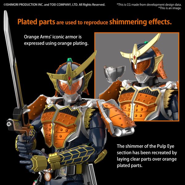 BANDAI Hobby Figure-rise Standard KAMEN RIDER GAIM ORANGE ARMS(4573102662743)