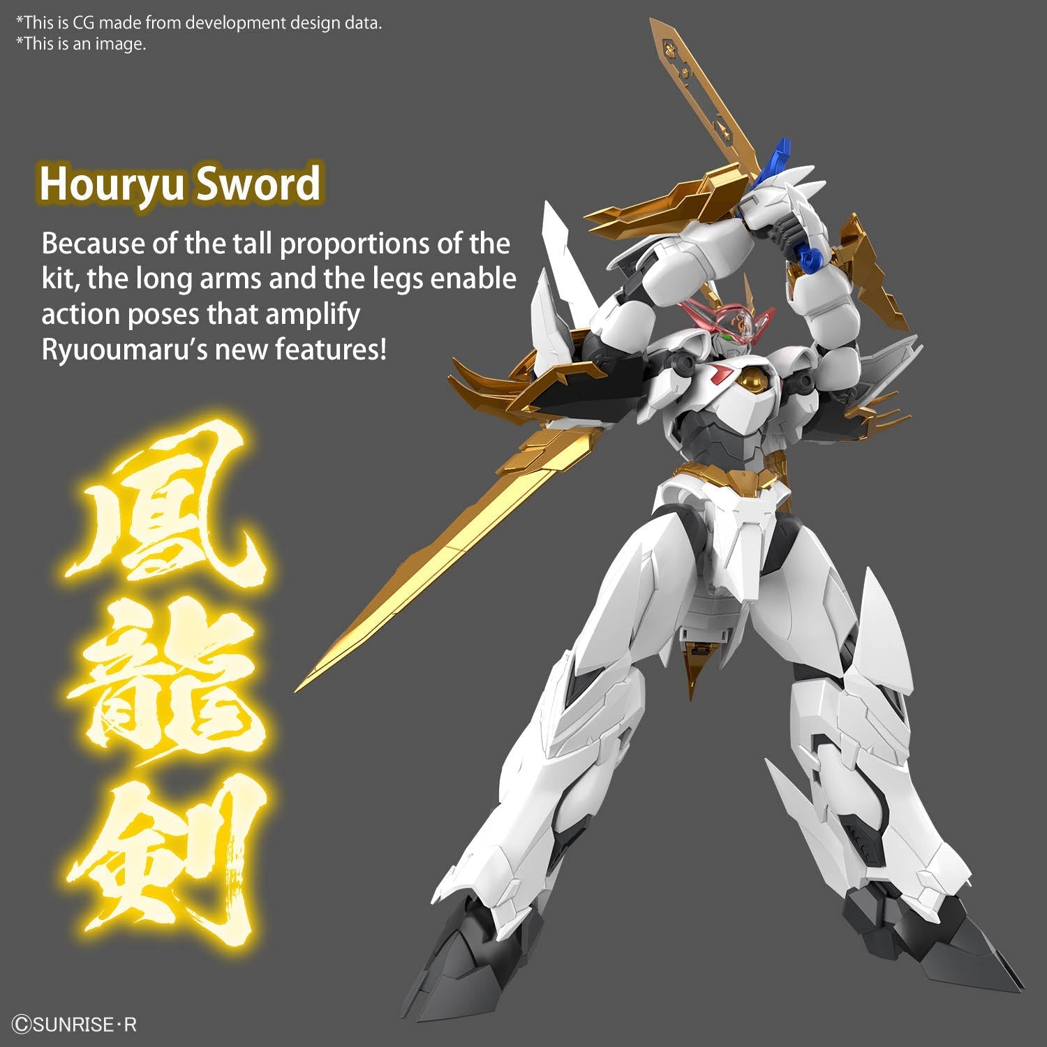 BANDAI Hobby HG Amplified IMGN RYUOUMARU(4573102663832)