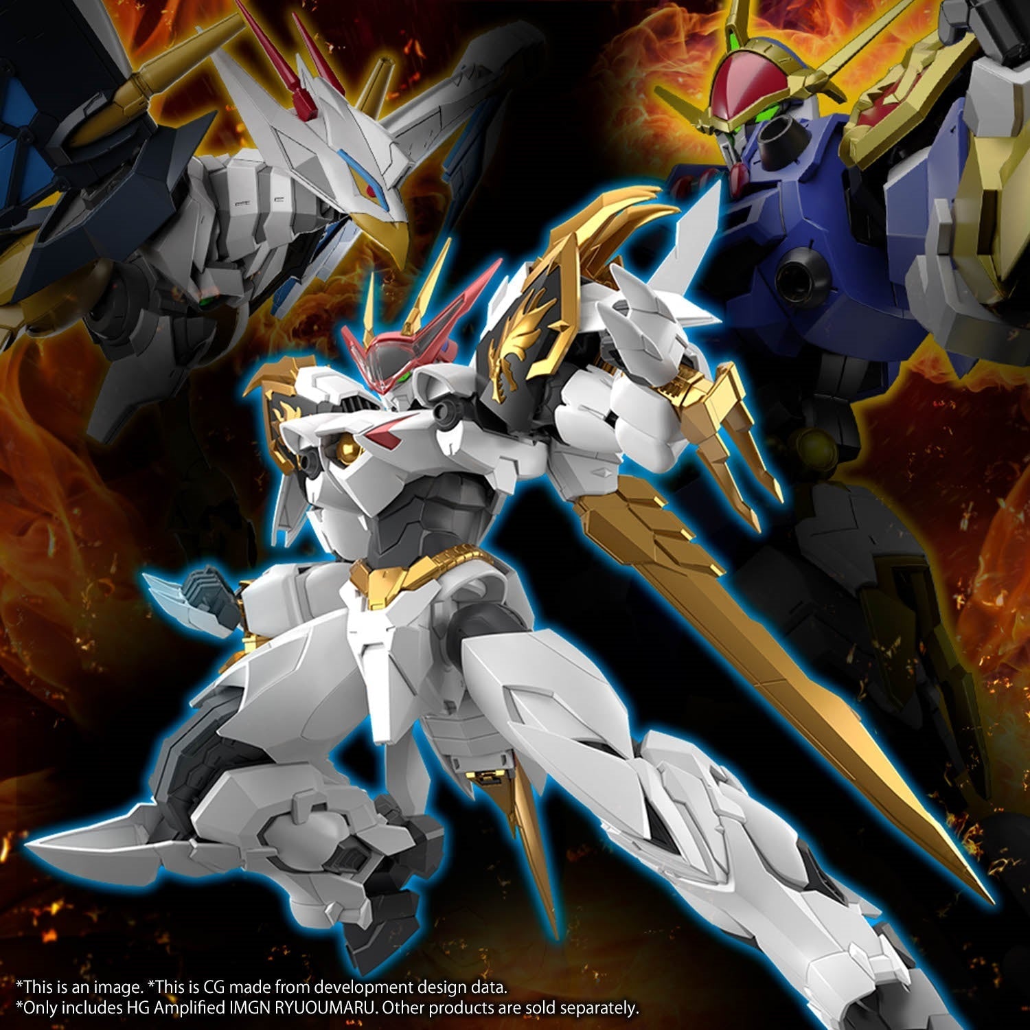 BANDAI Hobby HG Amplified IMGN RYUOUMARU(4573102663832)