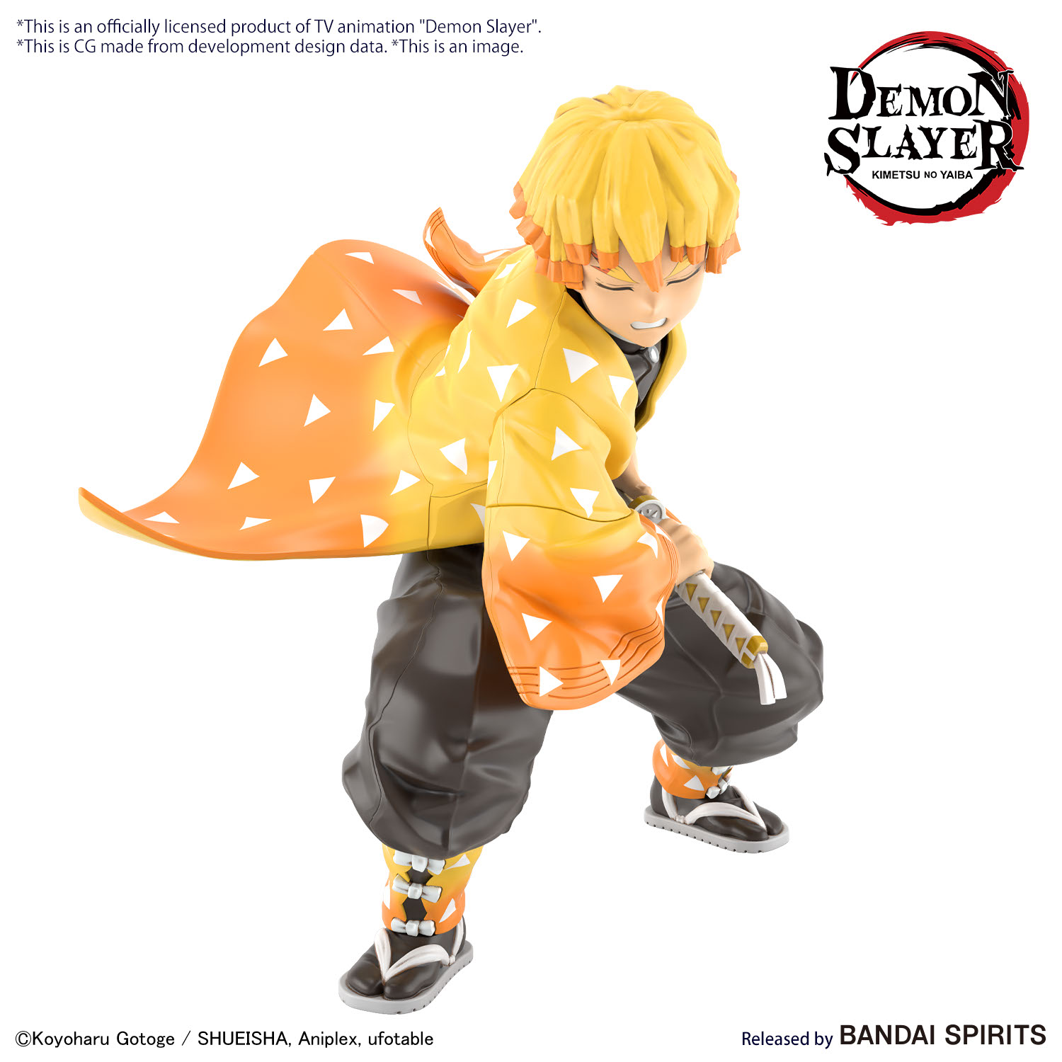 BANDAI HOBBY Demon Slayer Model Kit AGATSUMA ZENITSU(4573102663825)