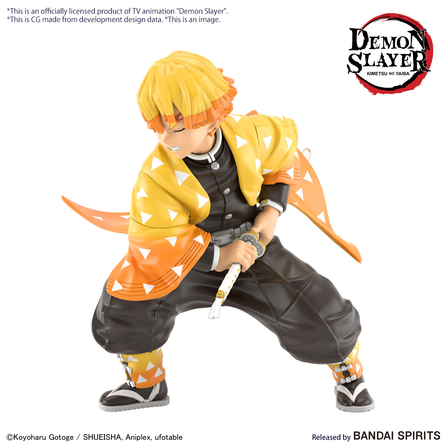 BANDAI HOBBY Demon Slayer Model Kit AGATSUMA ZENITSU(4573102663825)