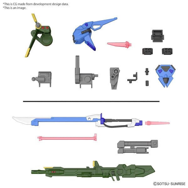 Bandai 1/144 Option Parts Set Gunpla 02 (Launcher Striker and Sword Striker Packs) "Gundam SEED"
