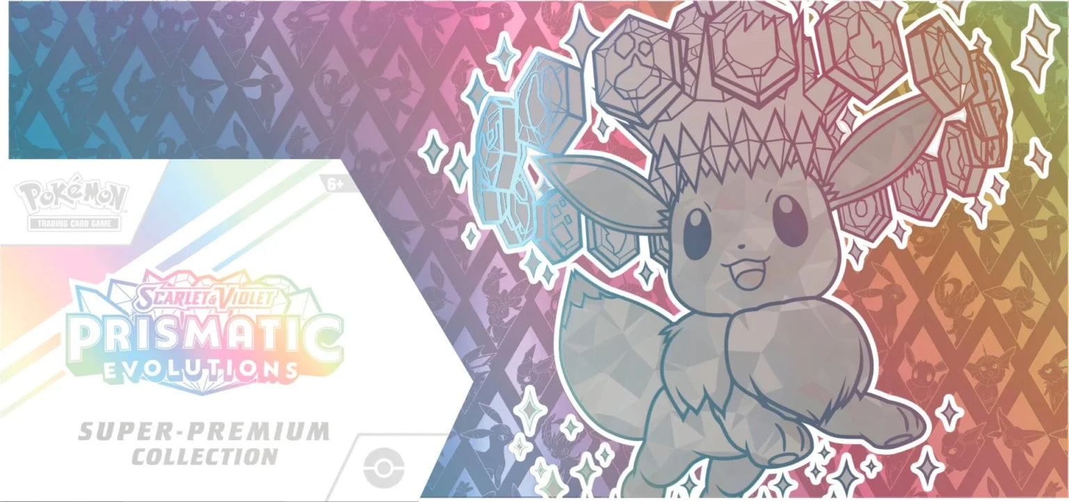 POKEMON FRENCH SCARLET AND VIOLET PRISMATIC EVOLUTIONS SUPER PREMIUM COLLECTION(196214106079)