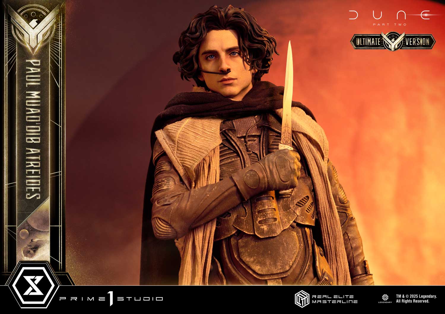 Real Elite Masterline Dune: Part Two (Film) Paul Atreides Ultimate Bonus Version