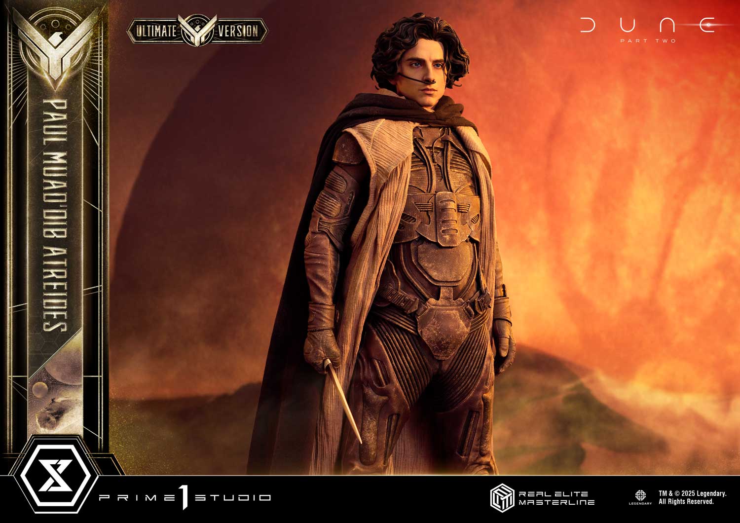 Real Elite Masterline Dune: Part Two (Film) Paul Atreides Ultimate Version