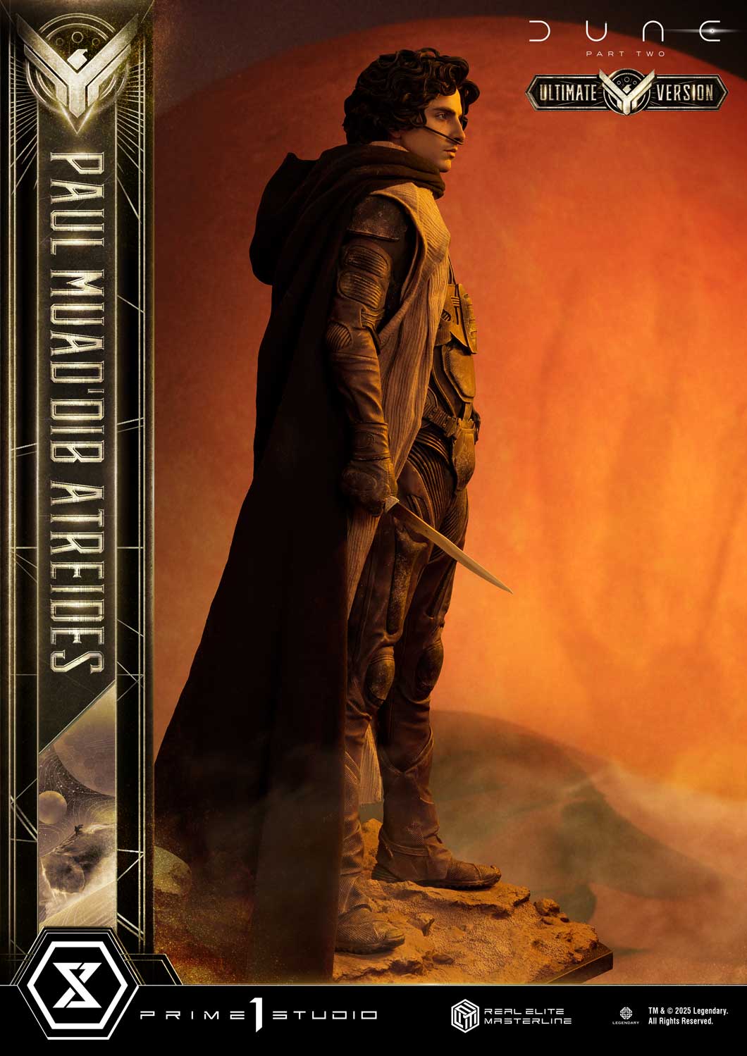 Real Elite Masterline Dune: Part Two (Film) Paul Atreides Ultimate Version