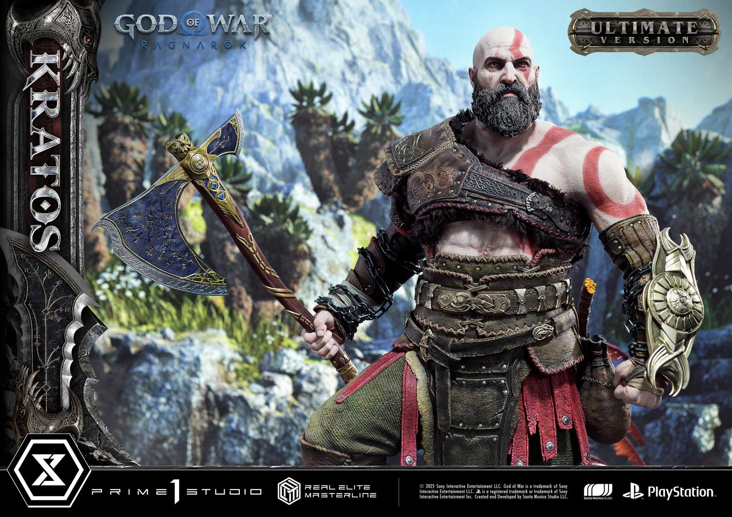 Real Elite Masterline God of War: Ragnarok Kratos Ultimate Version