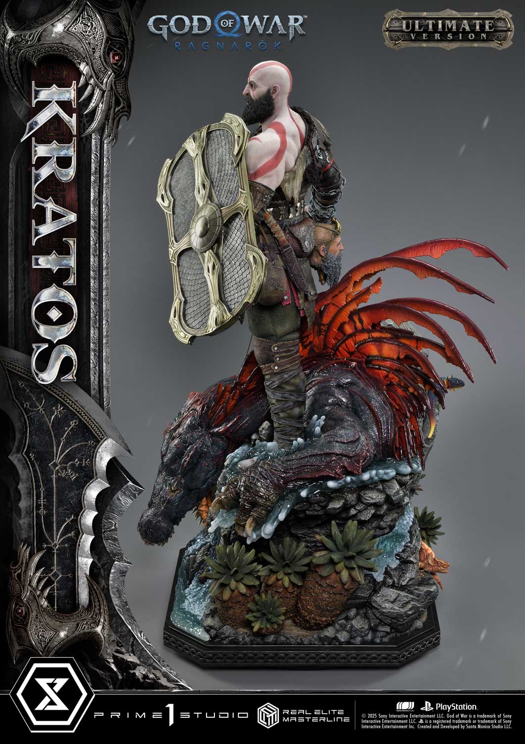 Real Elite Masterline God of War: Ragnarok Kratos Ultimate Bonus Version