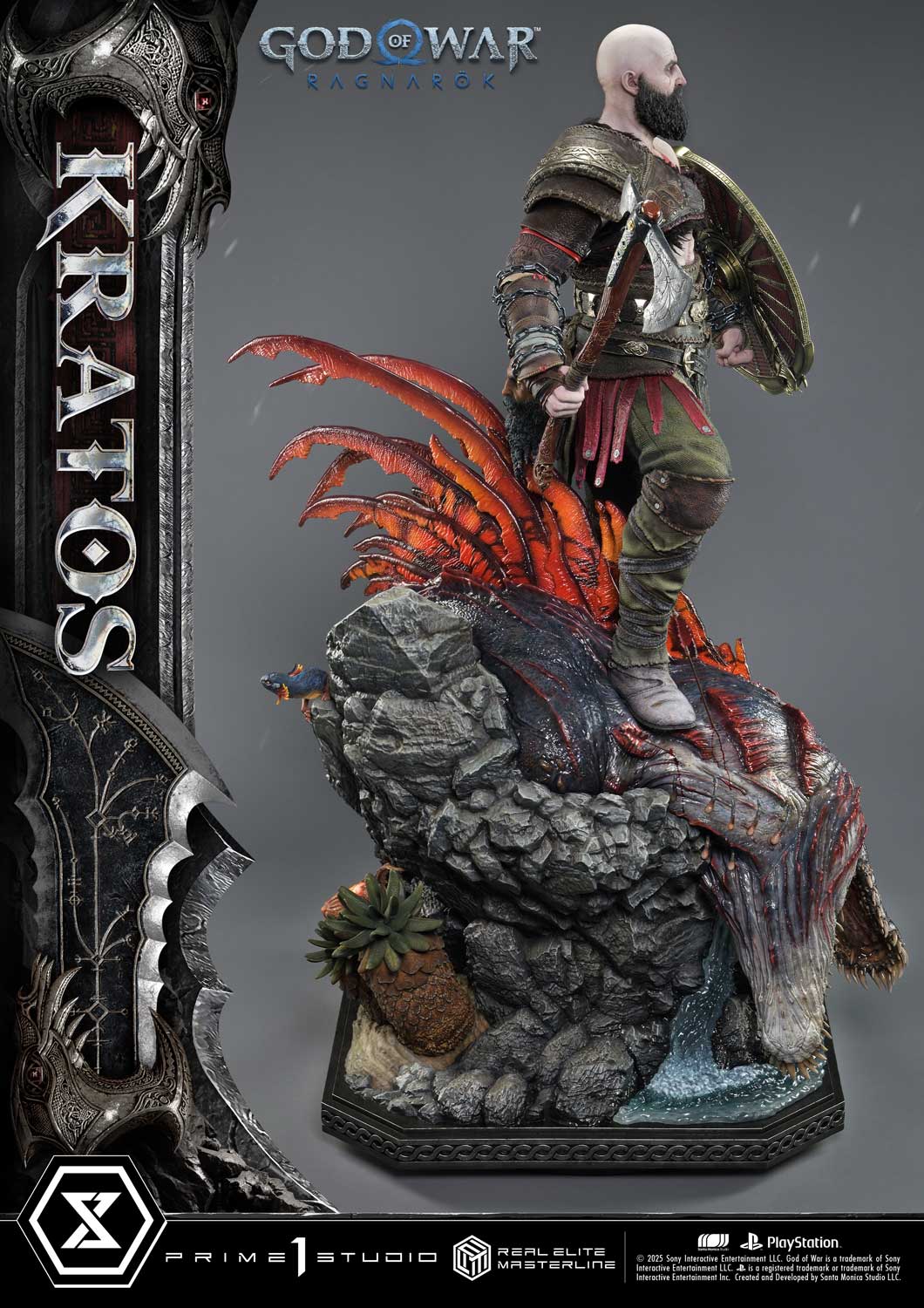 Real Elite Masterline God of War: Ragnarok Kratos Ultimate Bonus Version
