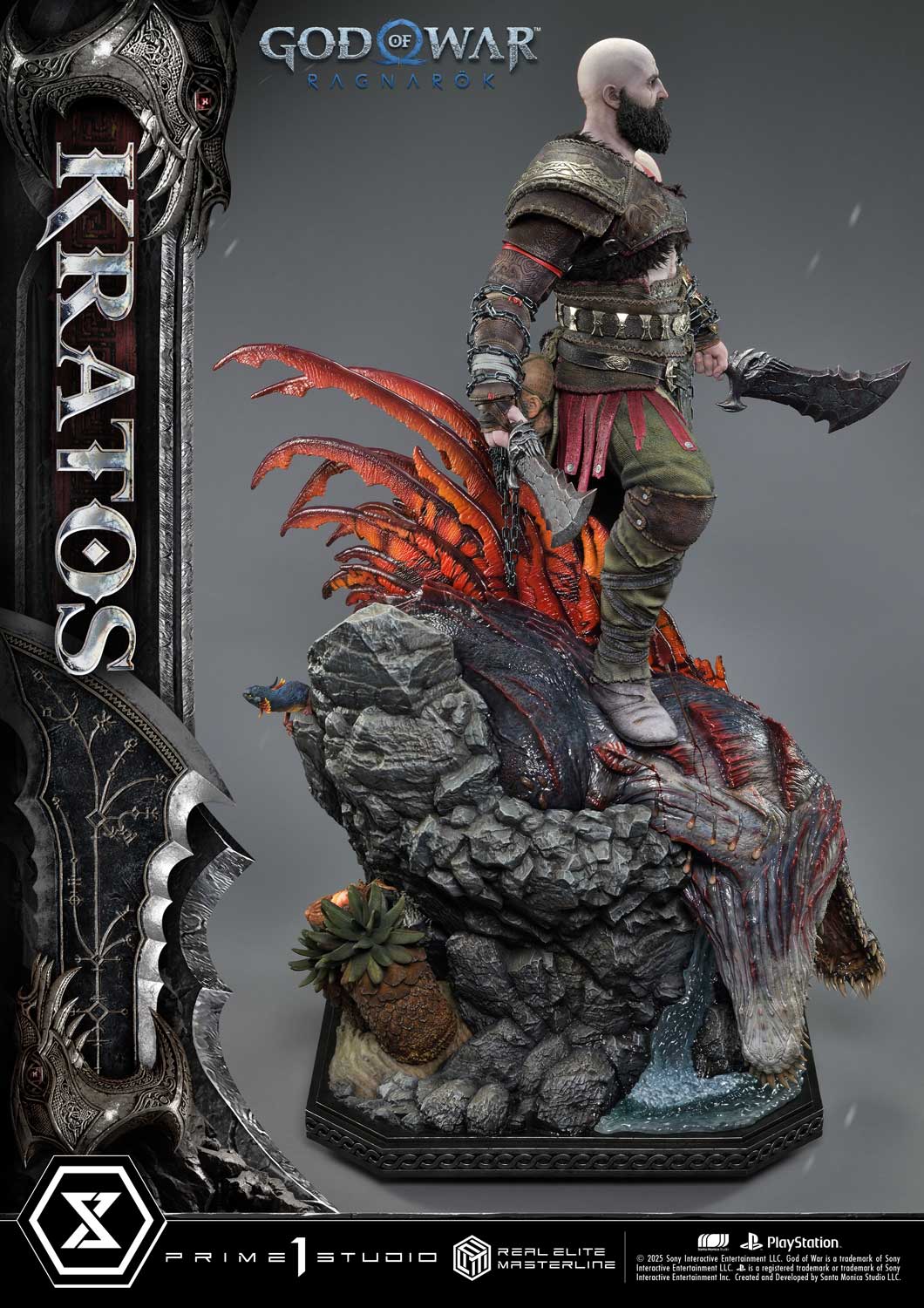 Real Elite Masterline God of War: Ragnarok Kratos Ultimate Version