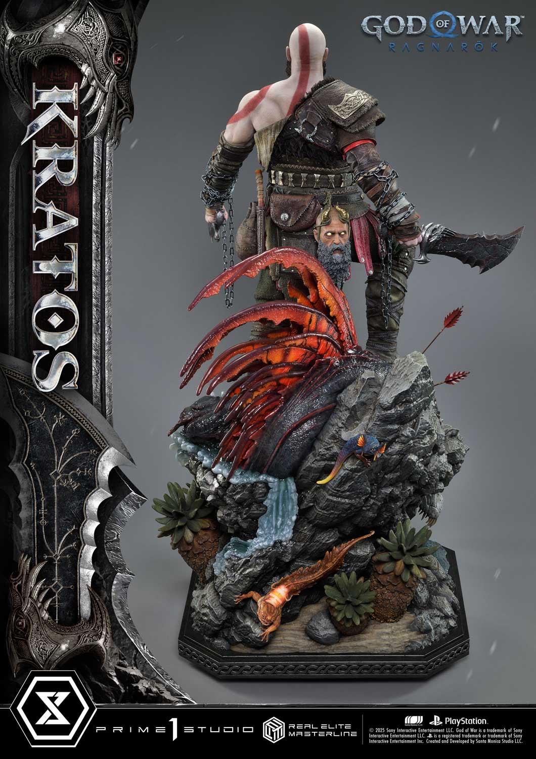 Real Elite Masterline God of War: Ragnarok Kratos Ultimate Bonus Version