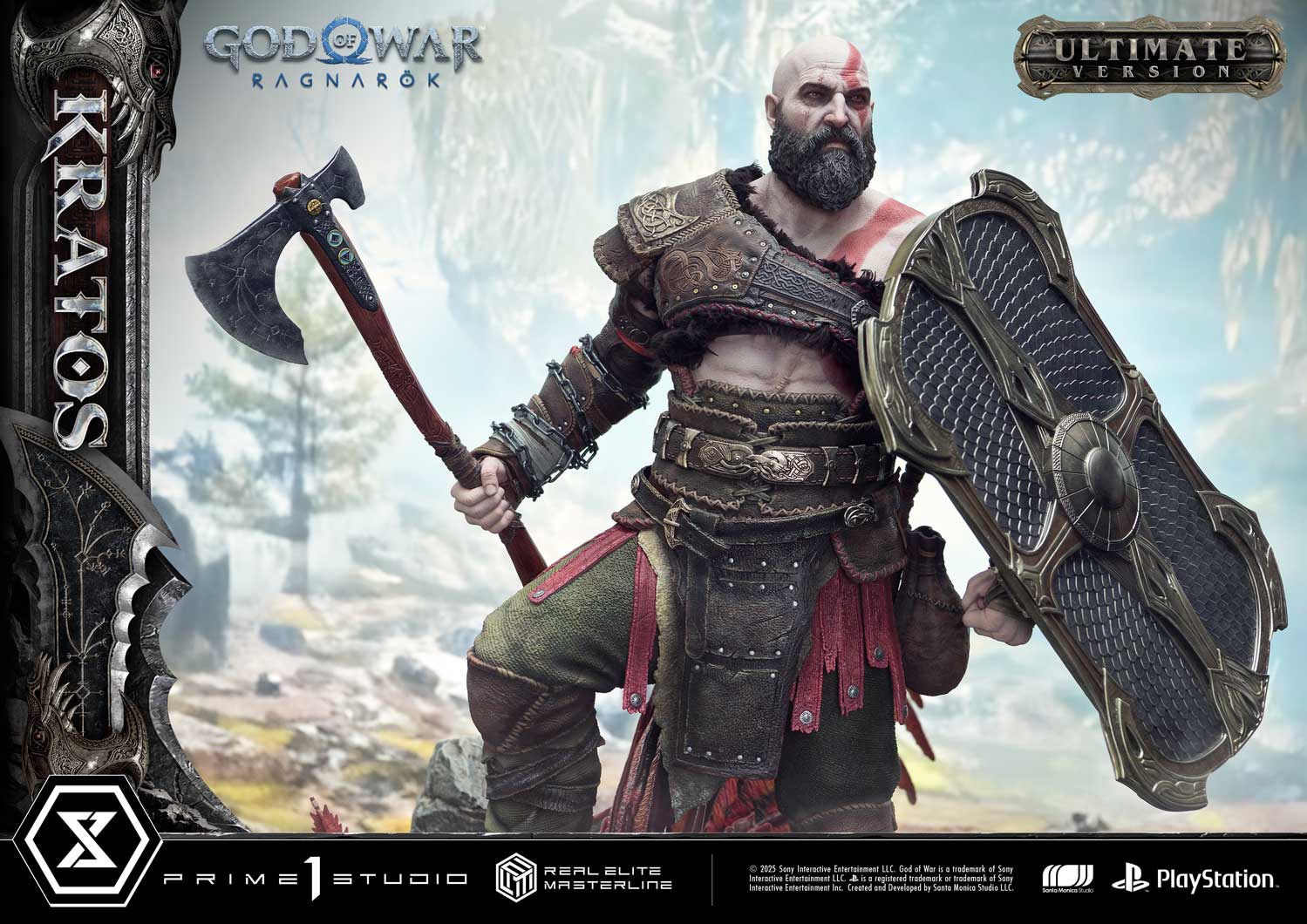 Real Elite Masterline God of War: Ragnarok Kratos Ultimate Bonus Version