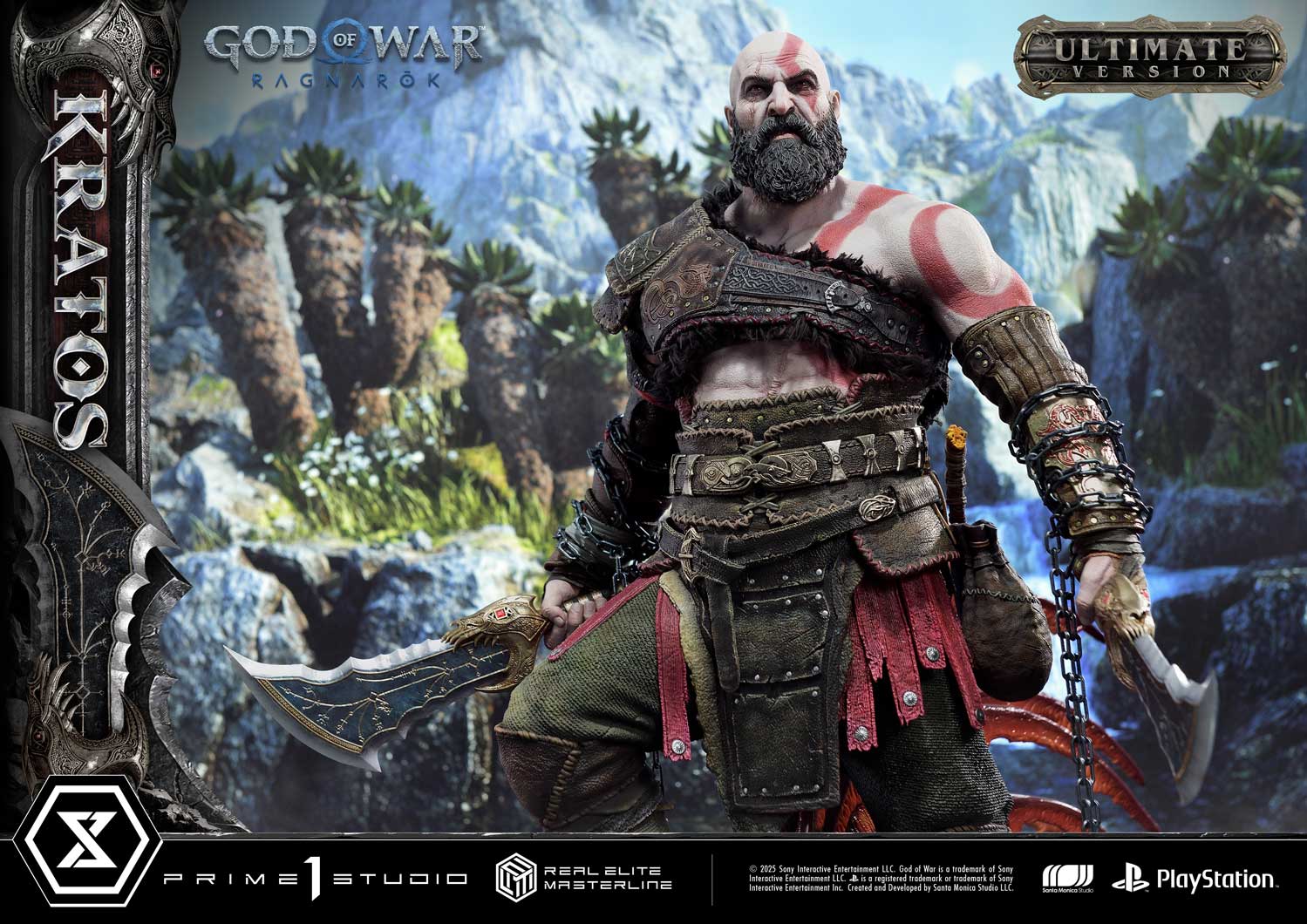Real Elite Masterline God of War: Ragnarok Kratos Ultimate Version