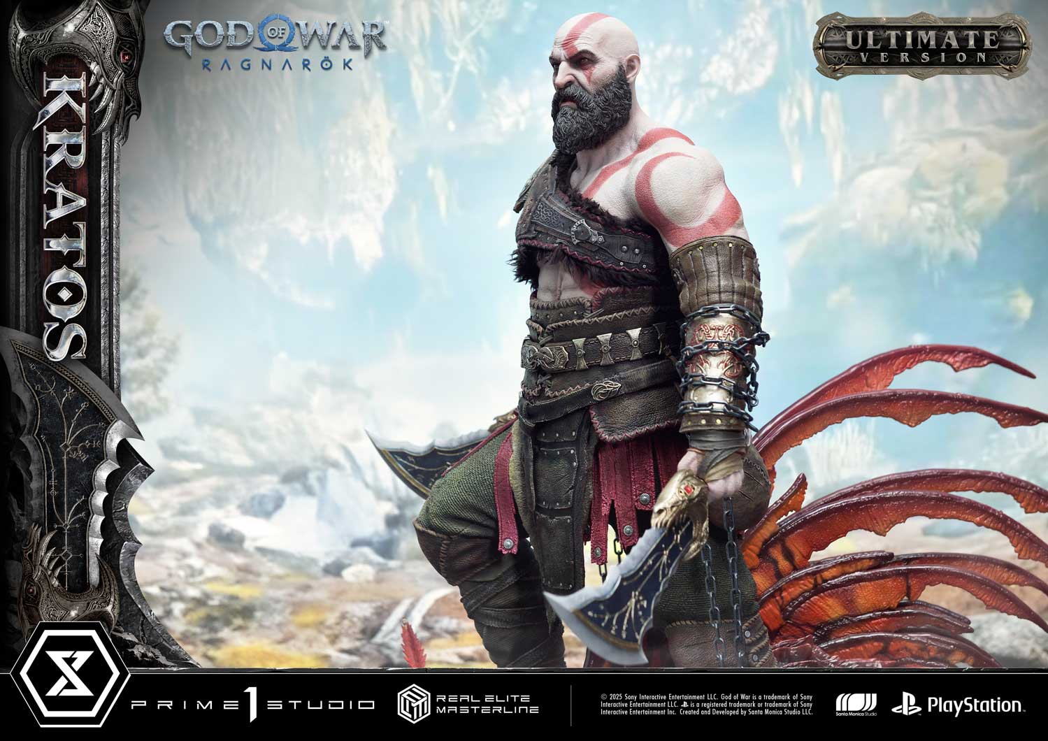 Real Elite Masterline God of War: Ragnarok Kratos Ultimate Version