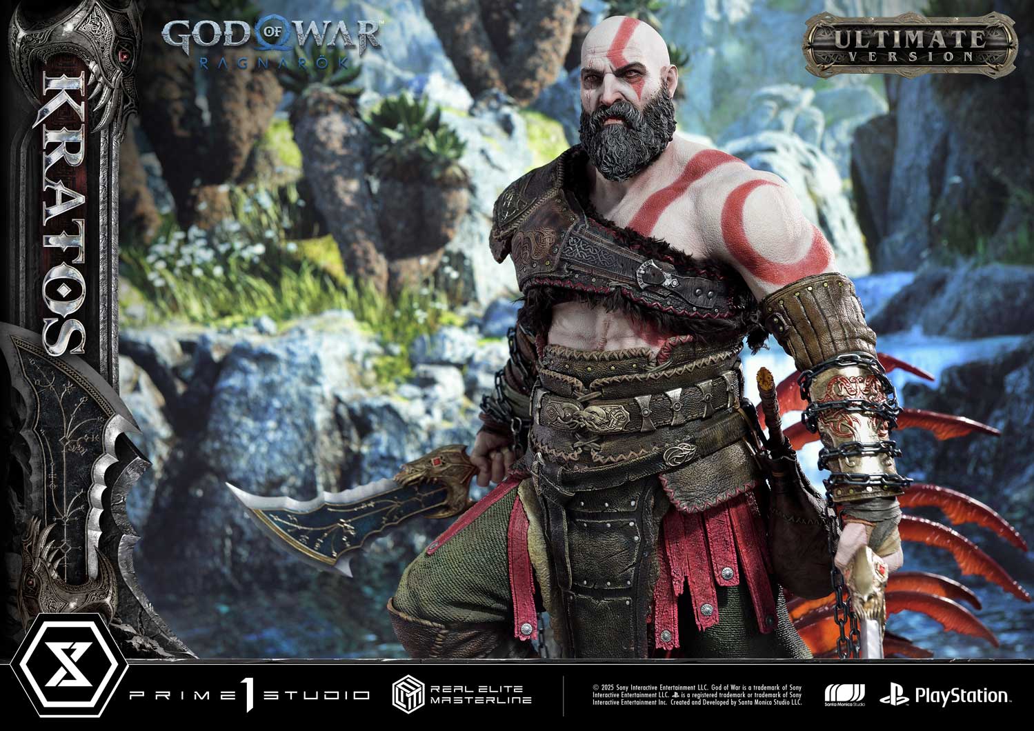 Real Elite Masterline God of War: Ragnarok Kratos Ultimate Bonus Version