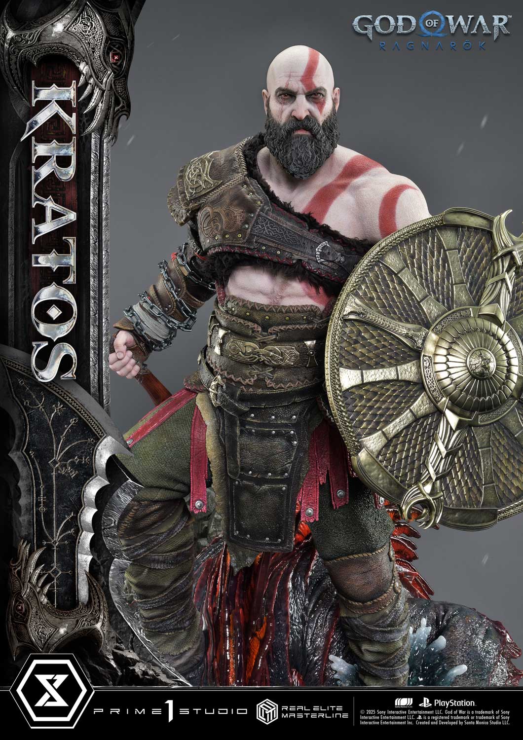 Real Elite Masterline God of War: Ragnarok Kratos Ultimate Bonus Version