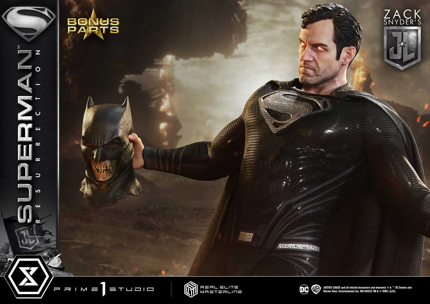Real Elite Masterline Justice League (Film) Superman "Resurrection" Zack Snyder's Justice League Deluxe Version