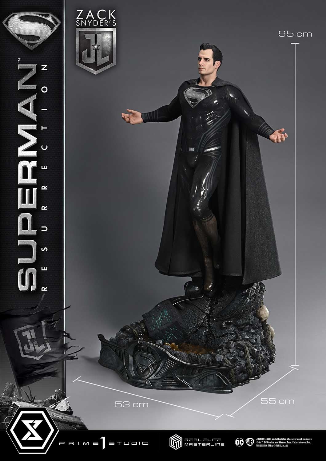 Real Elite Masterline Justice League (Film) Superman "Resurrection" Zack Snyder's Justice League Deluxe Version