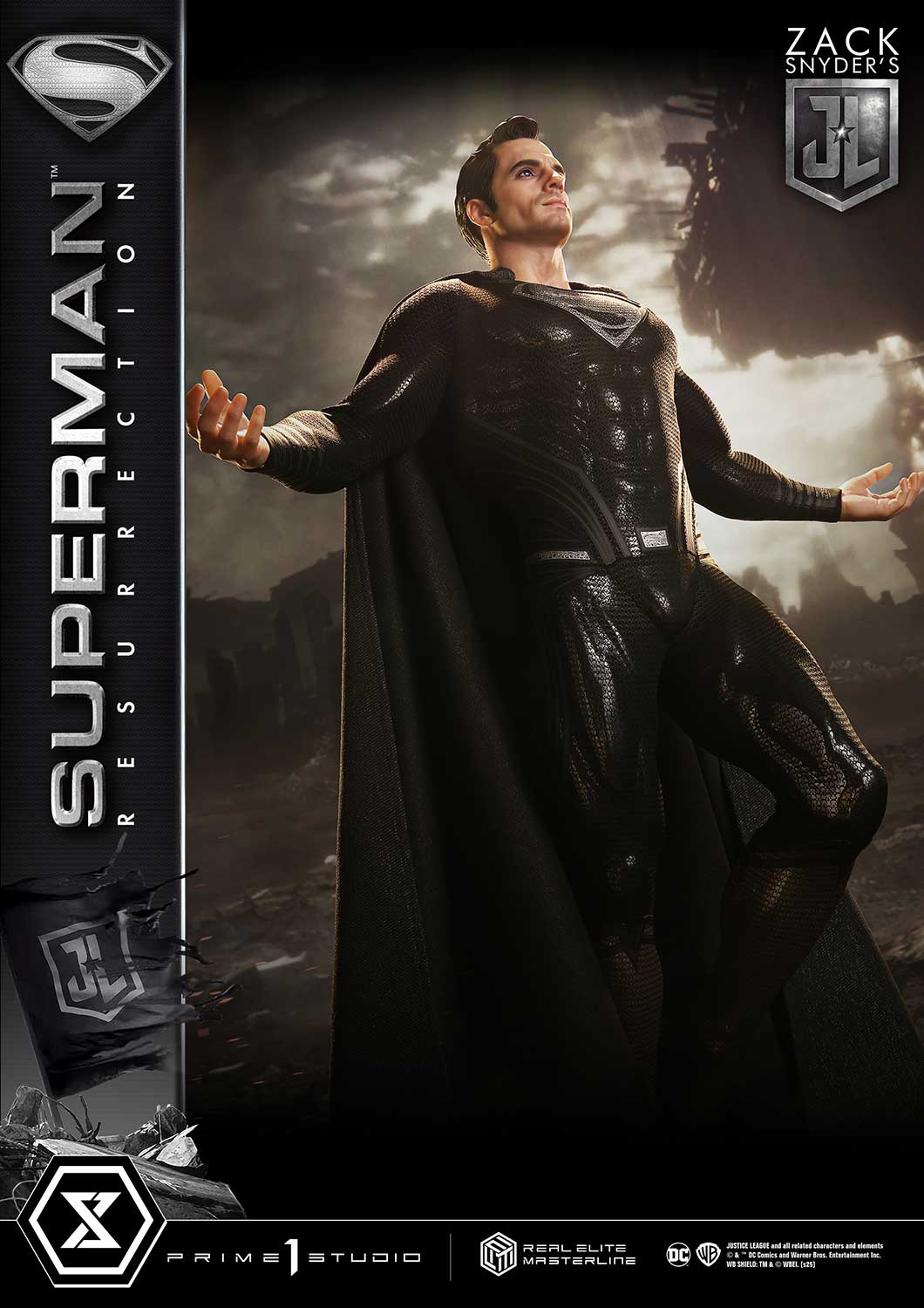 Real Elite Masterline Justice League (Film) Superman "Resurrection" Zack Snyder's Justice League