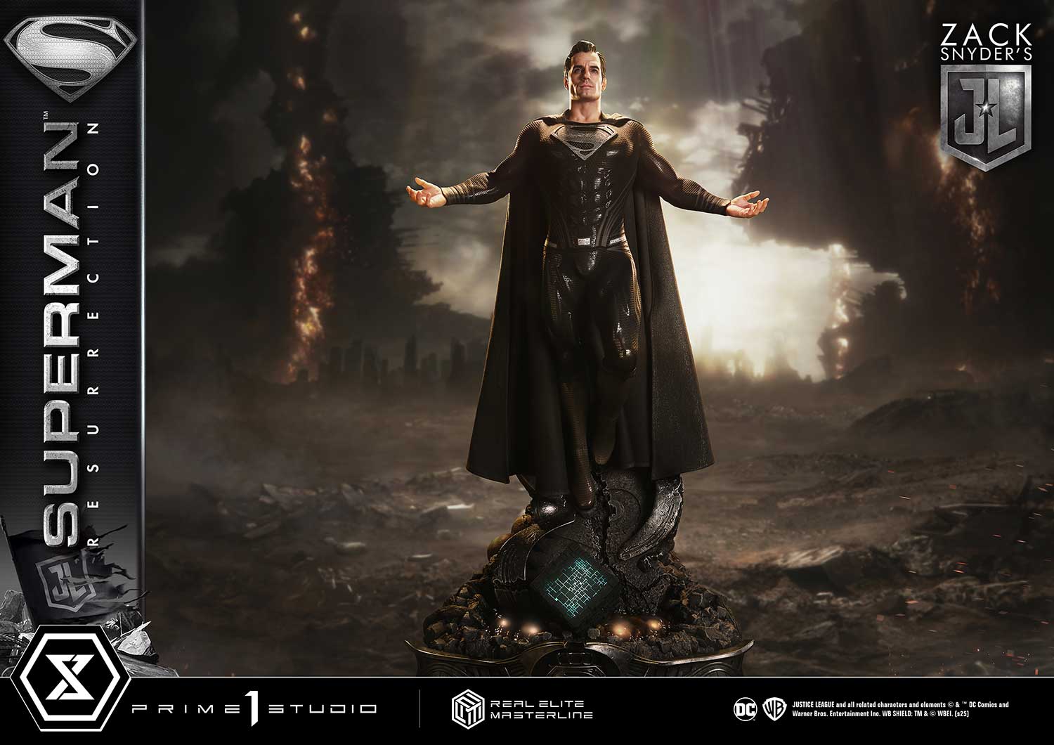 Real Elite Masterline Justice League (Film) Superman "Resurrection" Zack Snyder's Justice League