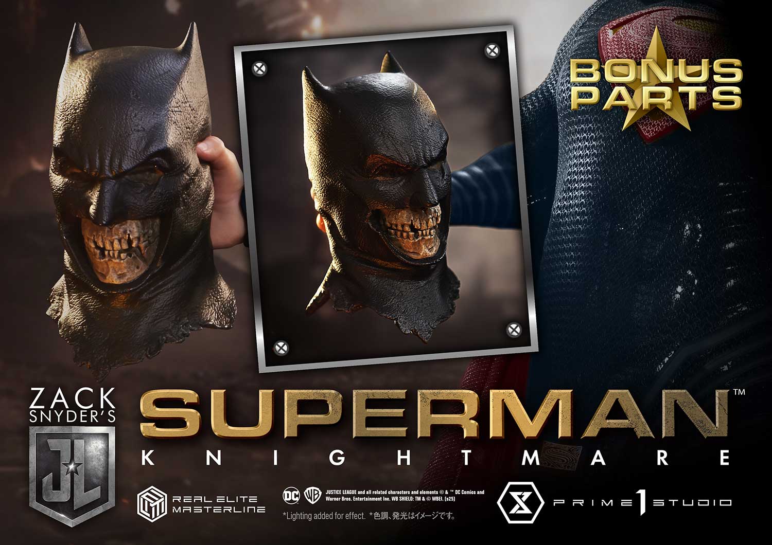 Real Elite Masterline Justice League (Film) Superman Knightmare Color Edition DX Bonus Version