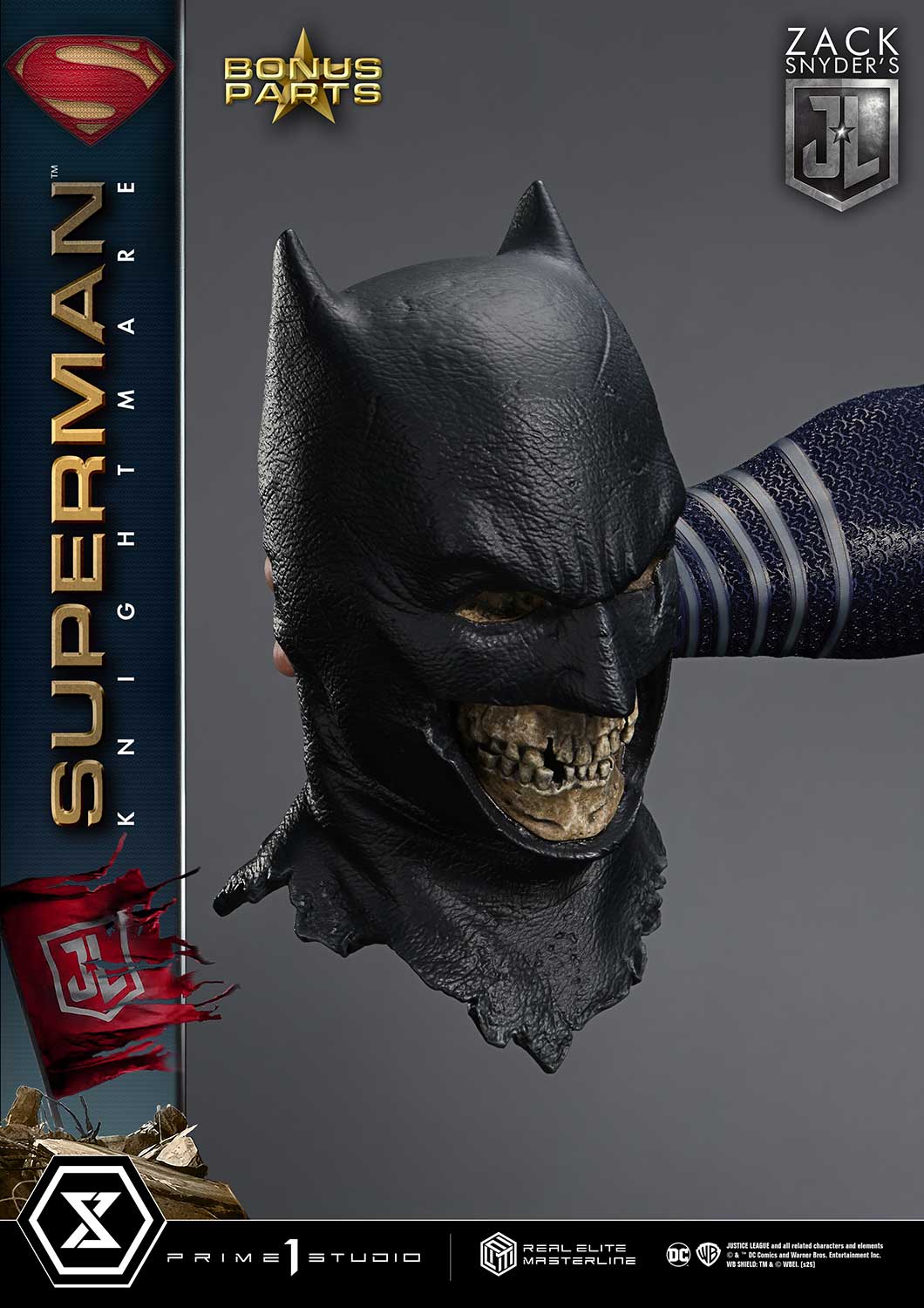 Real Elite Masterline Justice League (Film) Superman Knightmare Color Edition Deluxe Version