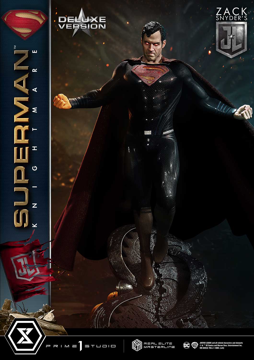 Real Elite Masterline Justice League (Film) Superman Knightmare Color Edition DX Bonus Version