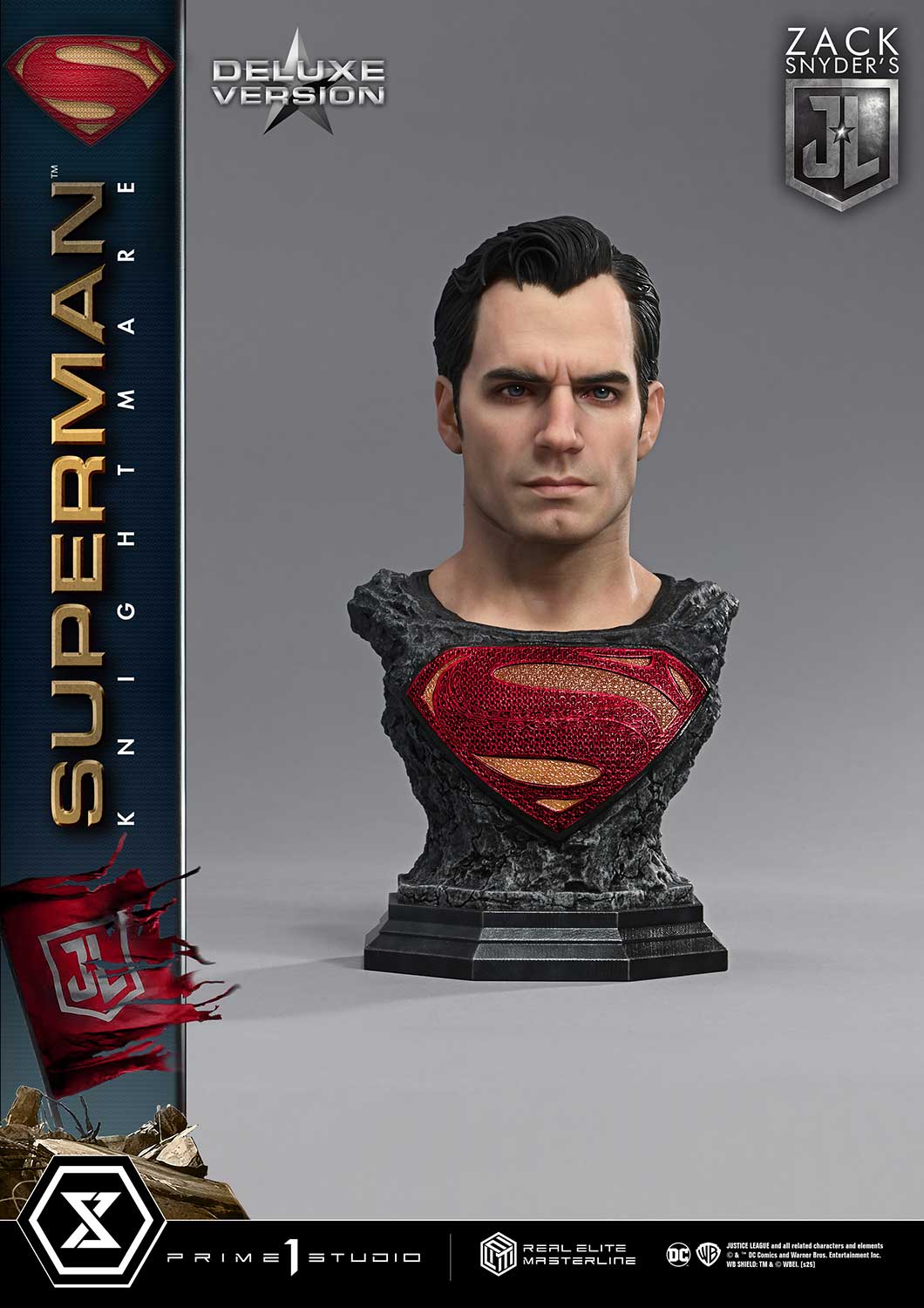 Real Elite Masterline Justice League (Film) Superman Knightmare Color Edition DX Bonus Version