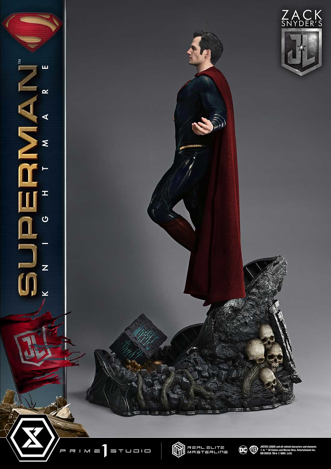 Real Elite Masterline Justice League (Film) Superman Knightmare Color Edition DX Bonus Version