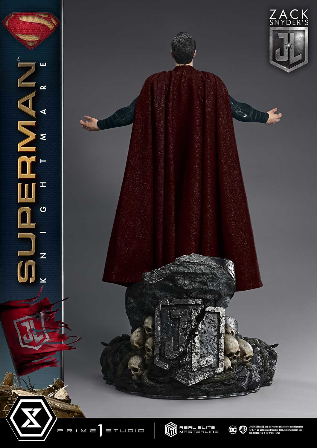 Real Elite Masterline Justice League (Film) Superman Knightmare Color Edition Deluxe Version