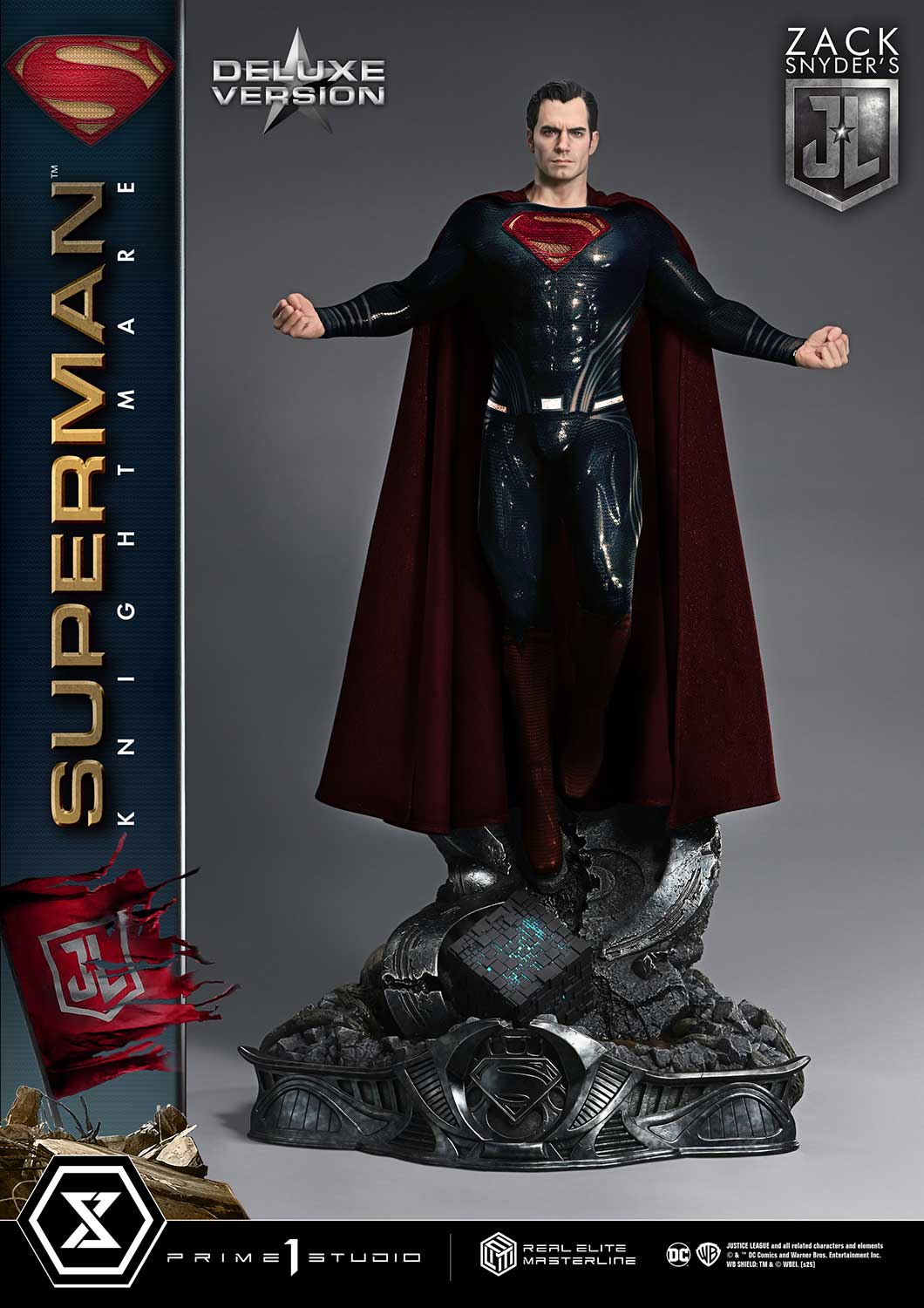 Real Elite Masterline Justice League (Film) Superman Knightmare Color Edition DX Bonus Version