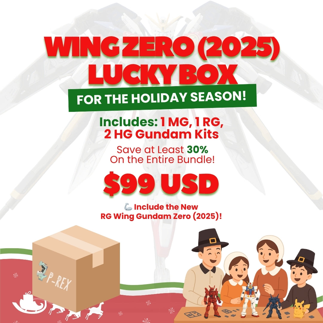 RG Wing Zero (2025) + 1 MG + 2HG Lucky Box (USA)