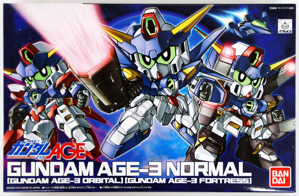 BANDAI Hobby BB372 Gundam Age-3 (Normal/Fortress/Orbital)