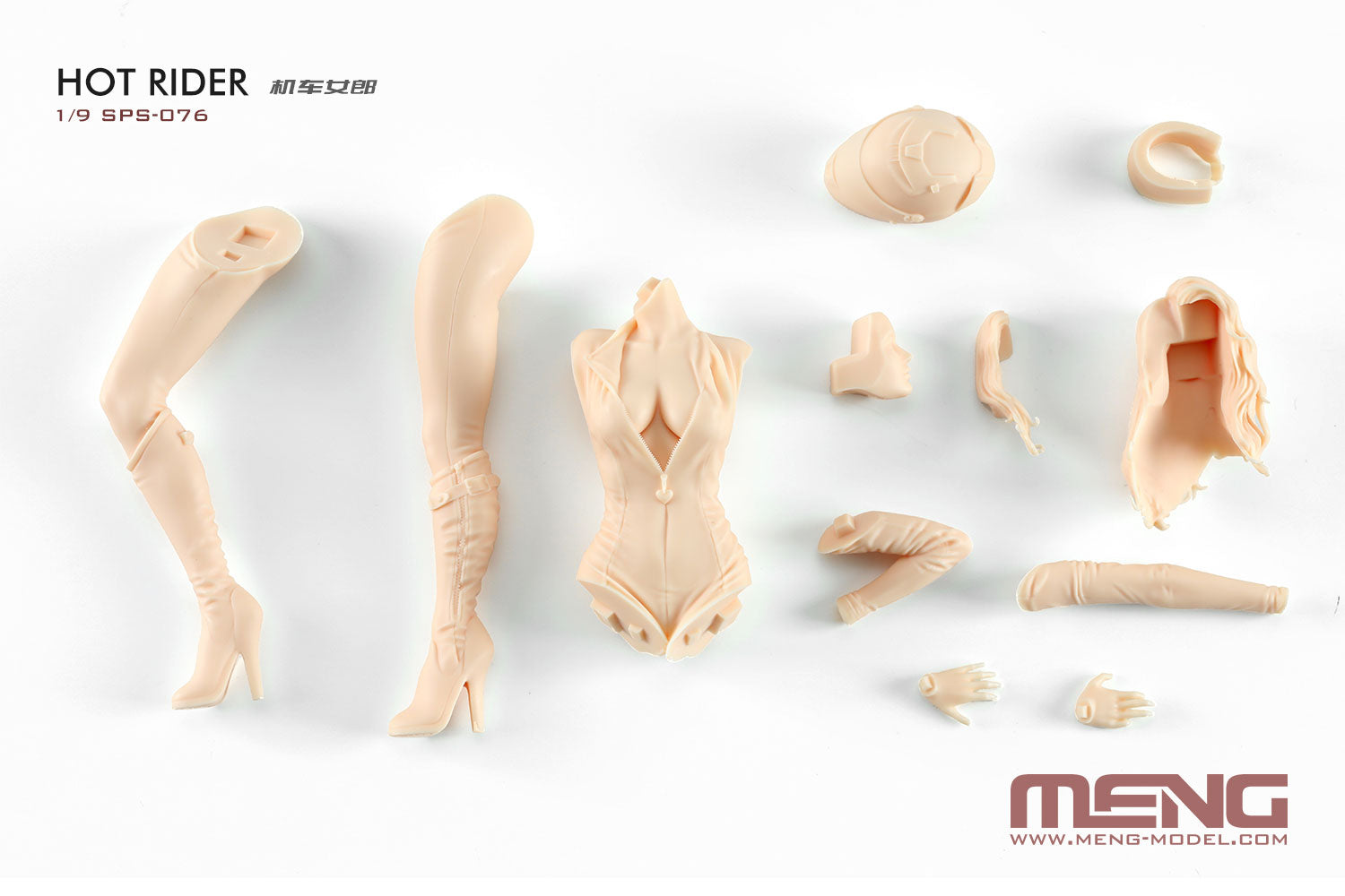 Meng 1/9 Hot Rider (Resin)