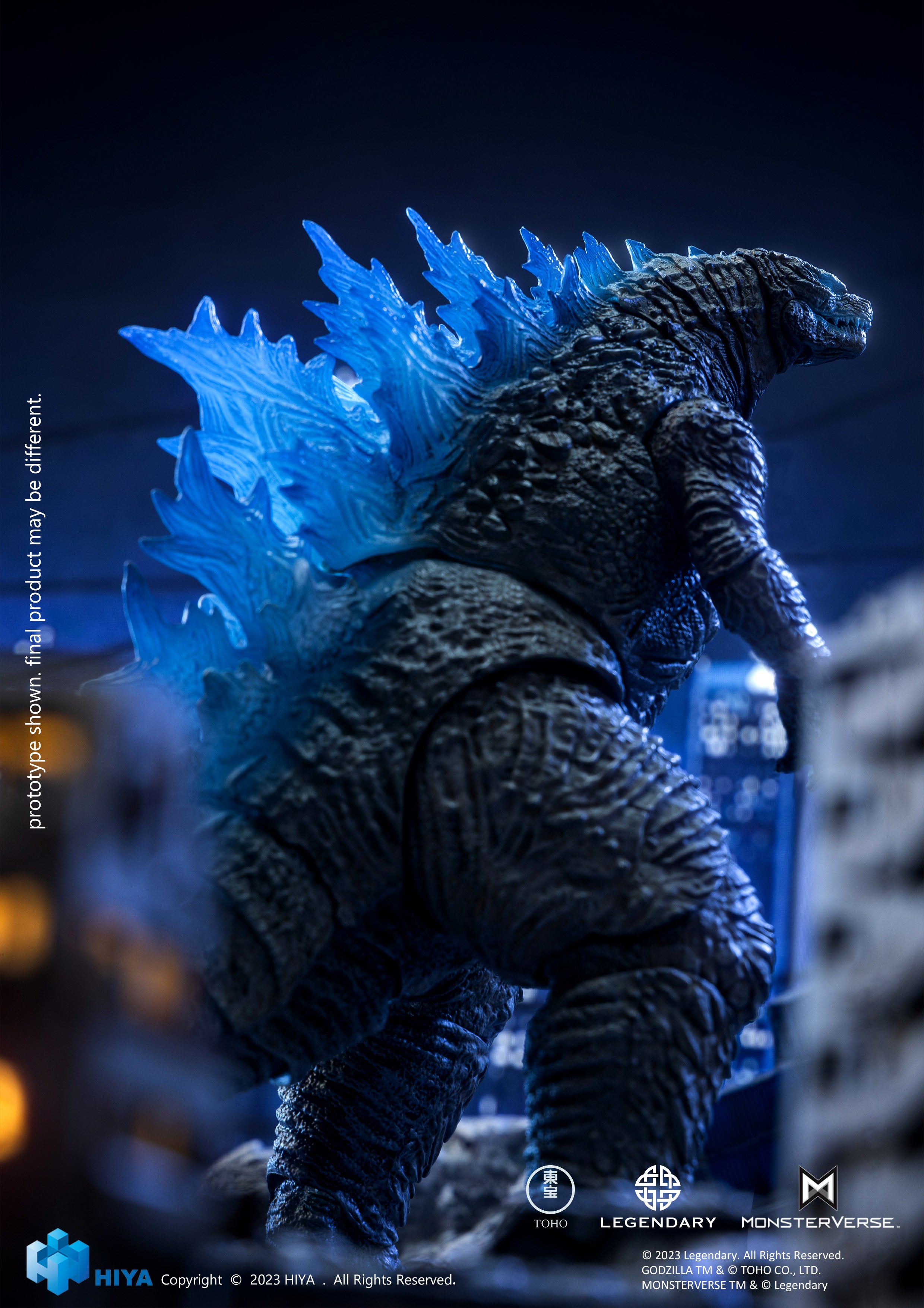 GODZILLA VS KONG HEAT RAY GODZILLA TRANSLUCENT PX AF