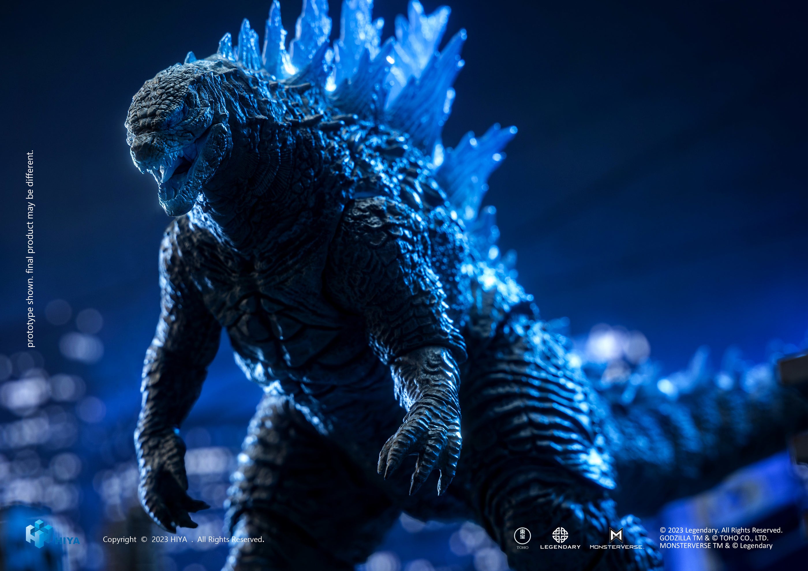 GODZILLA VS KONG HEAT RAY GODZILLA TRANSLUCENT PX AF