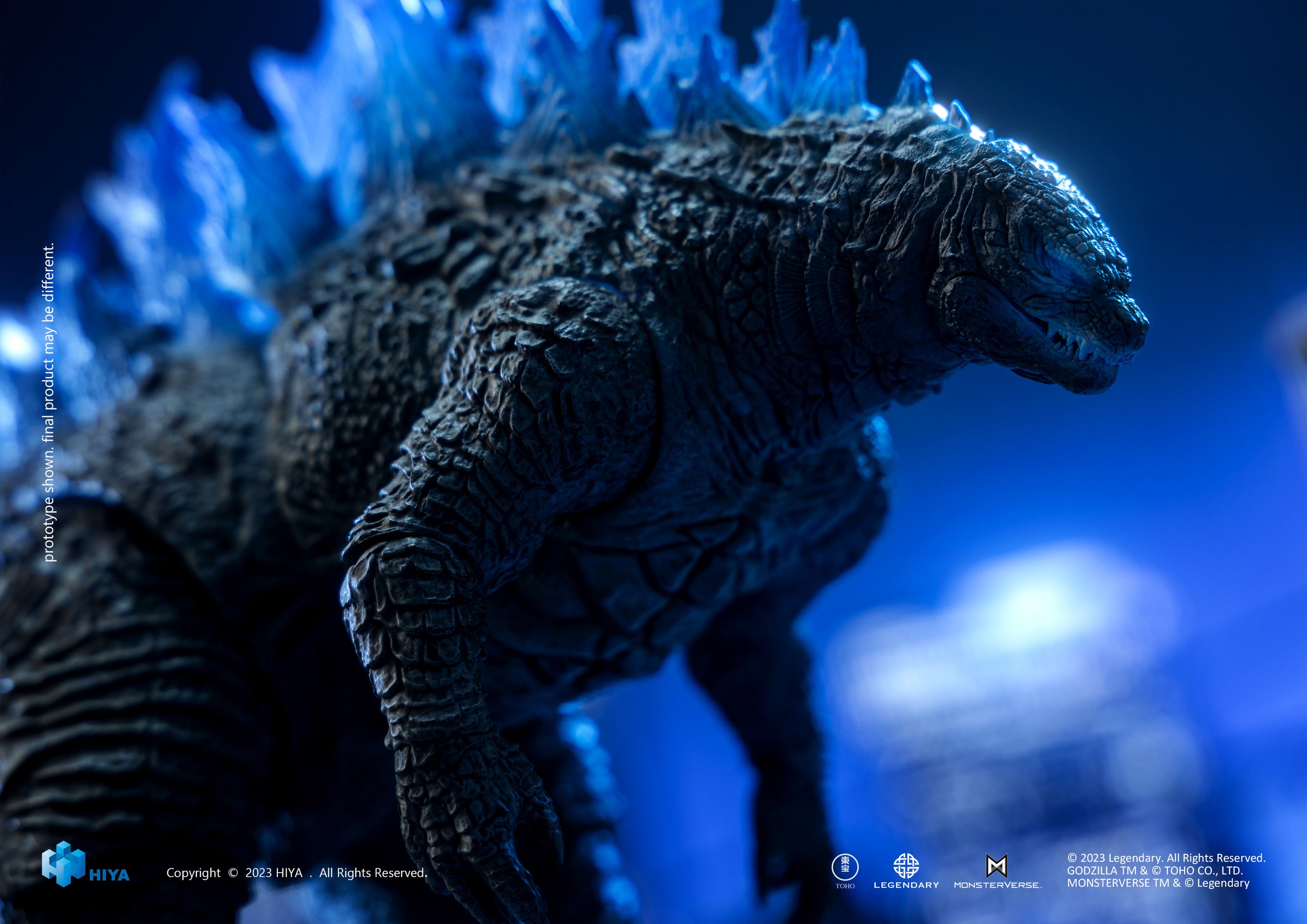 GODZILLA VS KONG HEAT RAY GODZILLA TRANSLUCENT PX AF