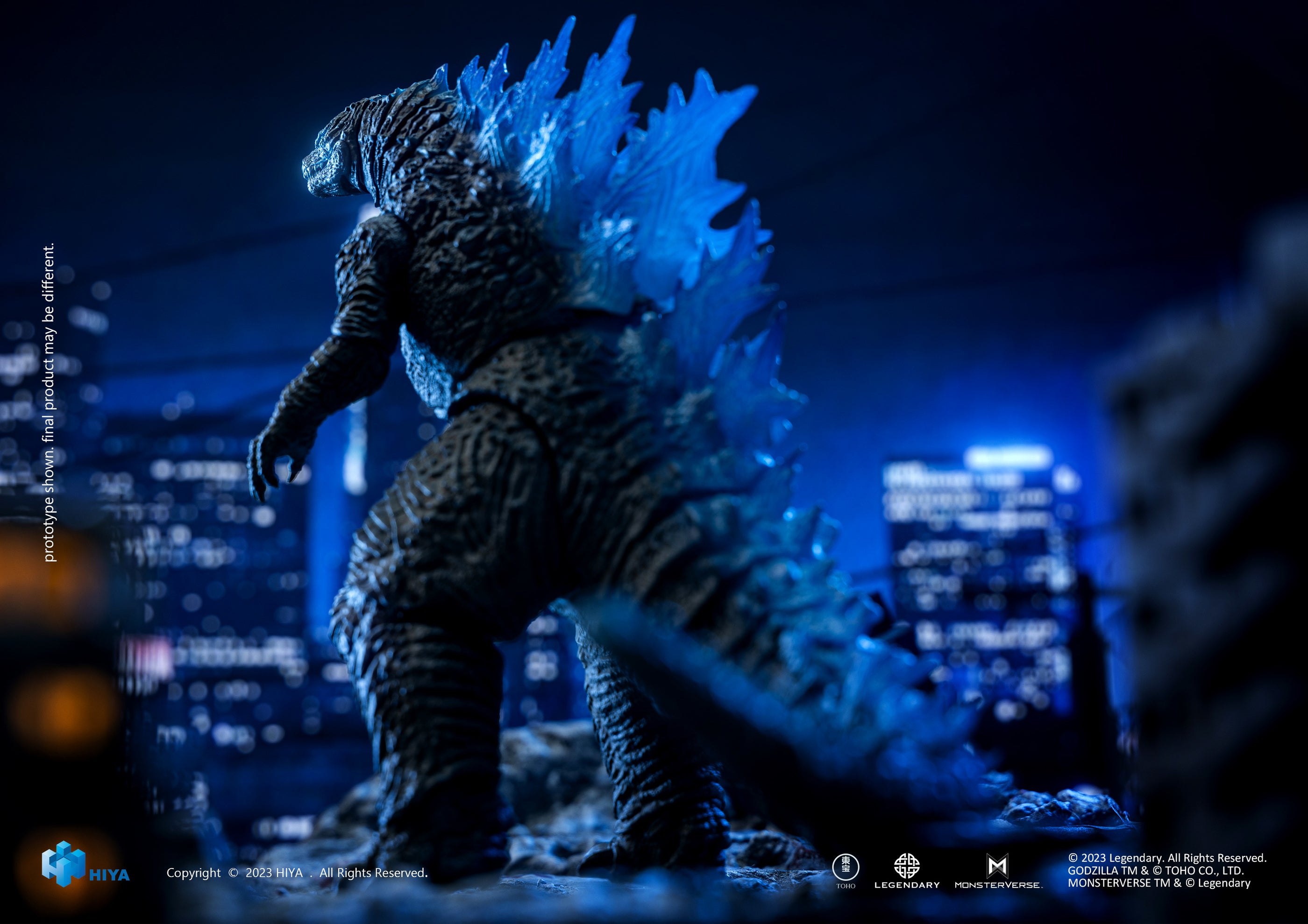 GODZILLA VS KONG HEAT RAY GODZILLA TRANSLUCENT PX AF