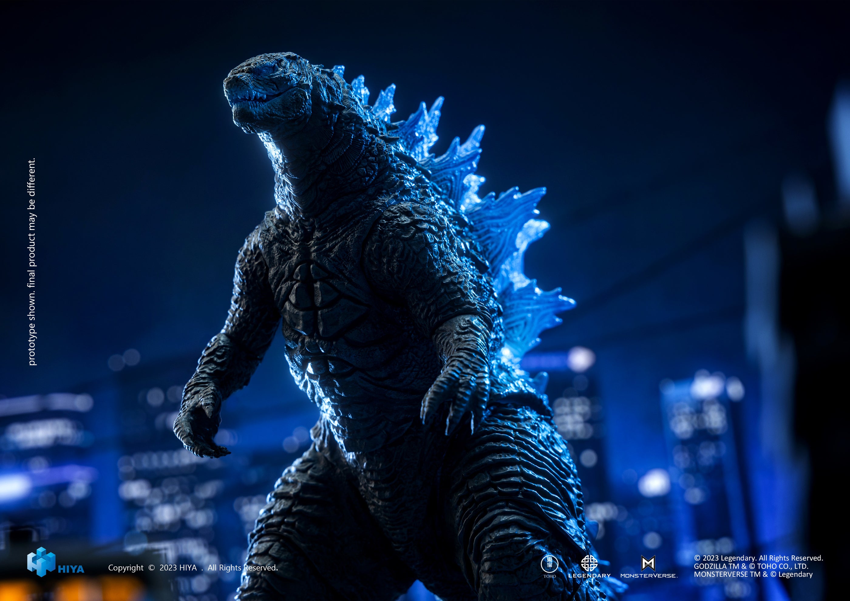 GODZILLA VS KONG HEAT RAY GODZILLA TRANSLUCENT PX AF