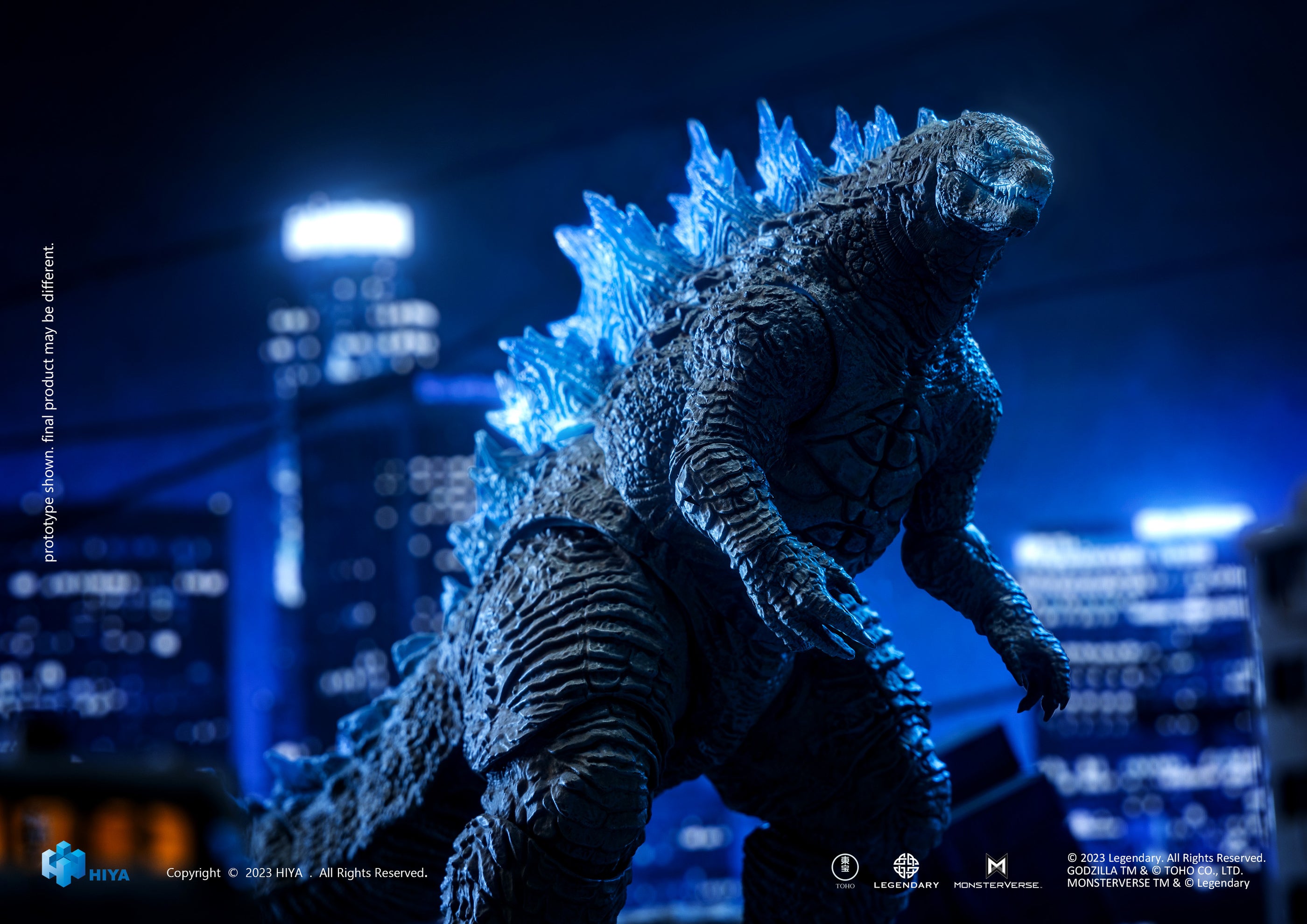 GODZILLA VS KONG HEAT RAY GODZILLA TRANSLUCENT PX AF