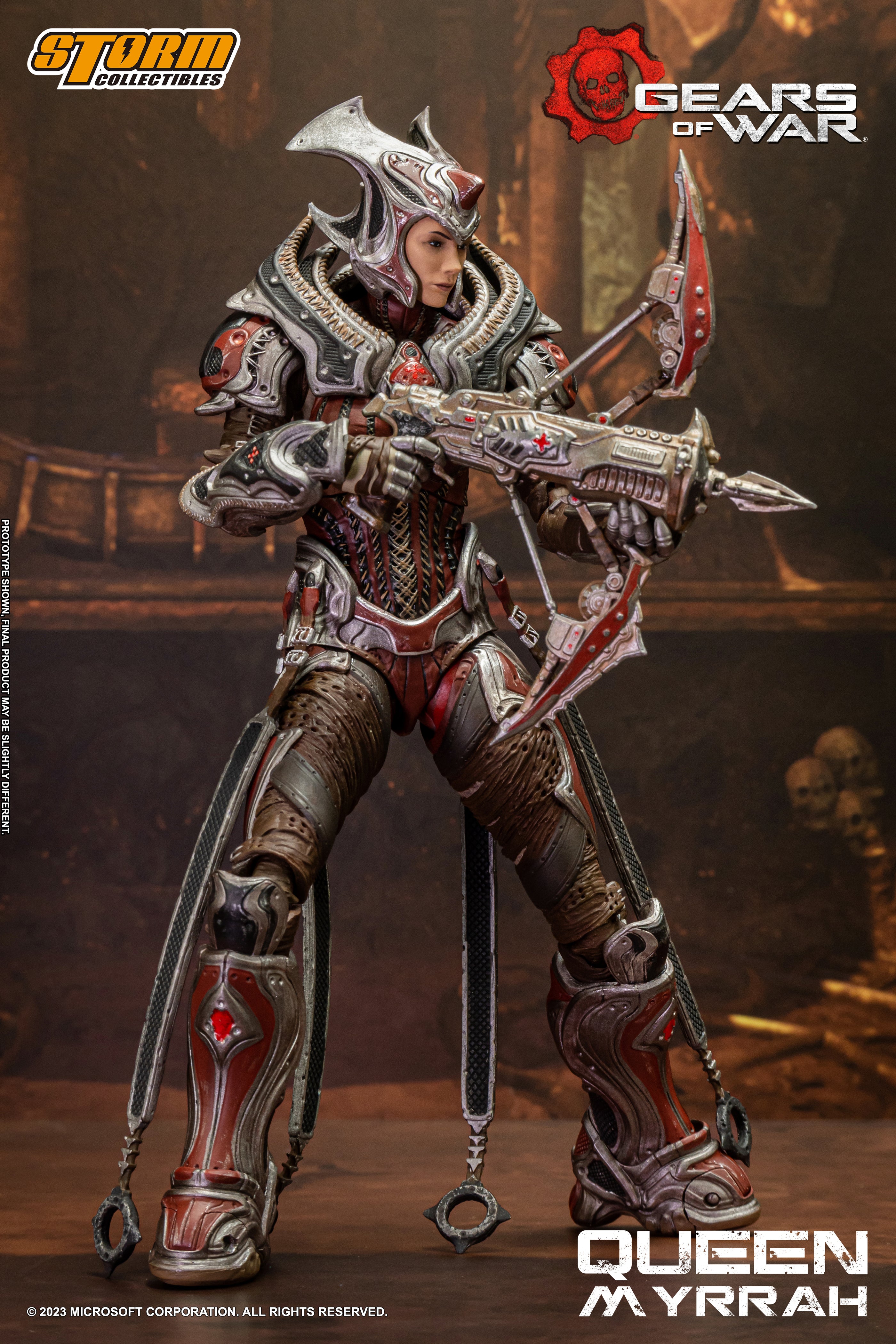 STORM COLLECTIBLES GEARS OF WAR QUEEN MYRRAH 1/12 SCALE AF | 4897072873078
