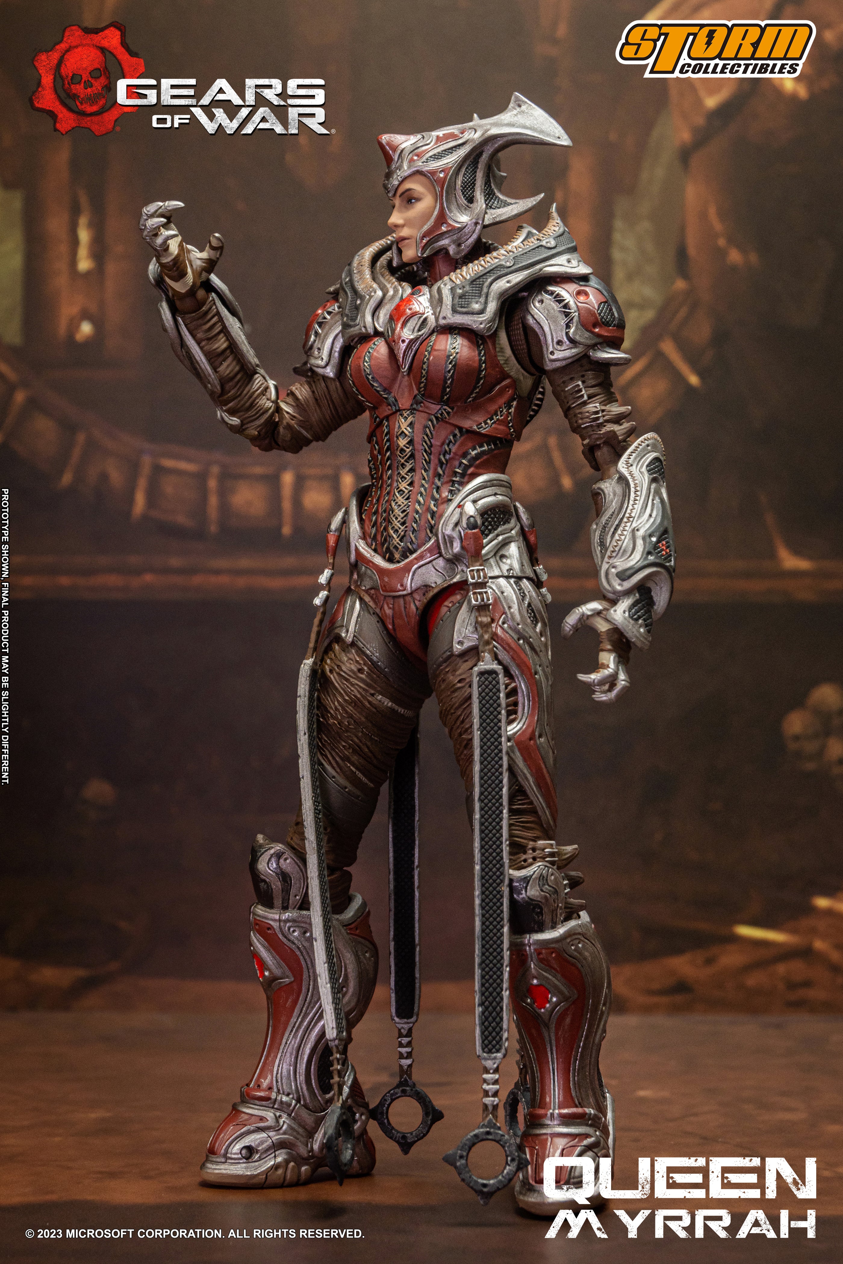 STORM COLLECTIBLES GEARS OF WAR QUEEN MYRRAH 1/12 SCALE AF | 4897072873078