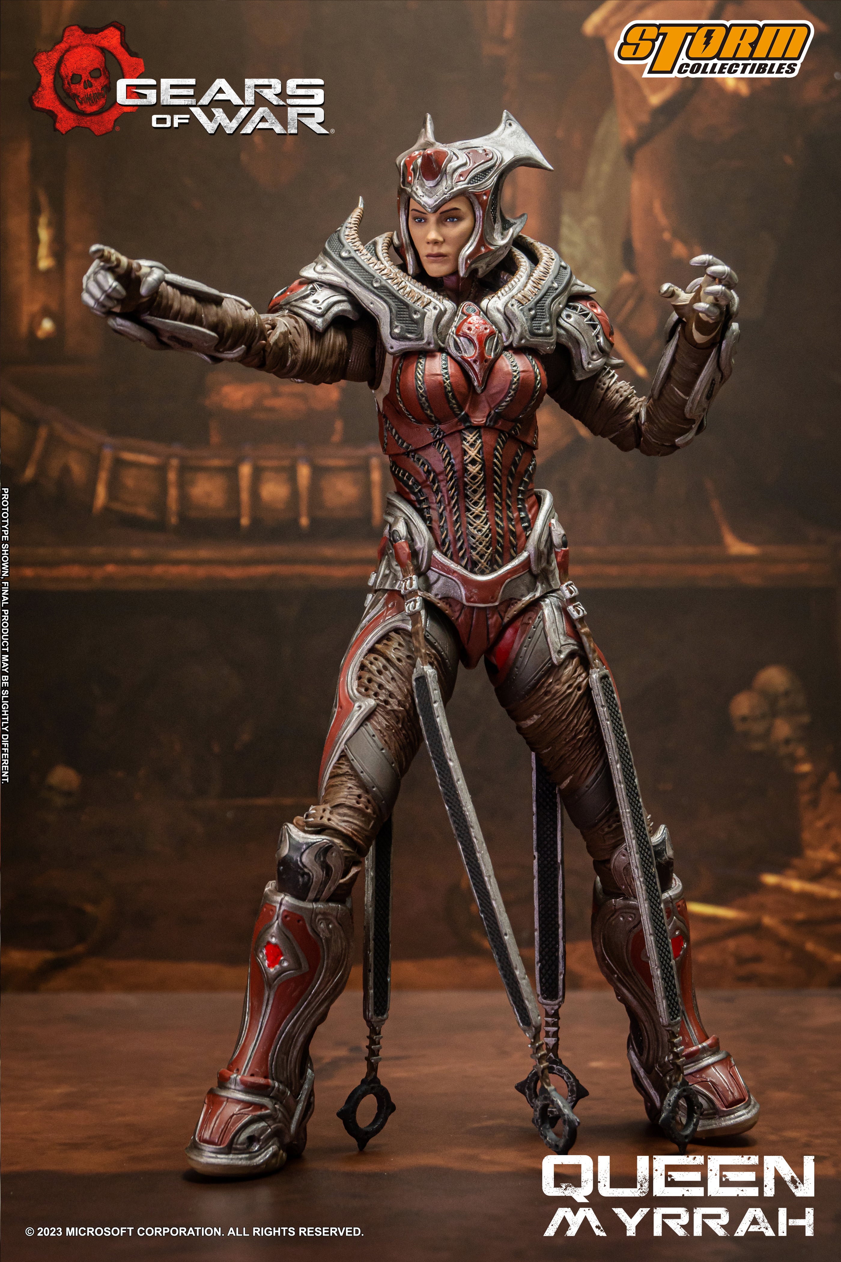 STORM COLLECTIBLES GEARS OF WAR QUEEN MYRRAH 1/12 SCALE AF | 4897072873078